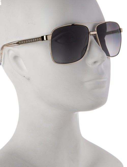 Versace Aviator Tinted Sunglasses