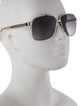 Versace Aviator Tinted Sunglasses