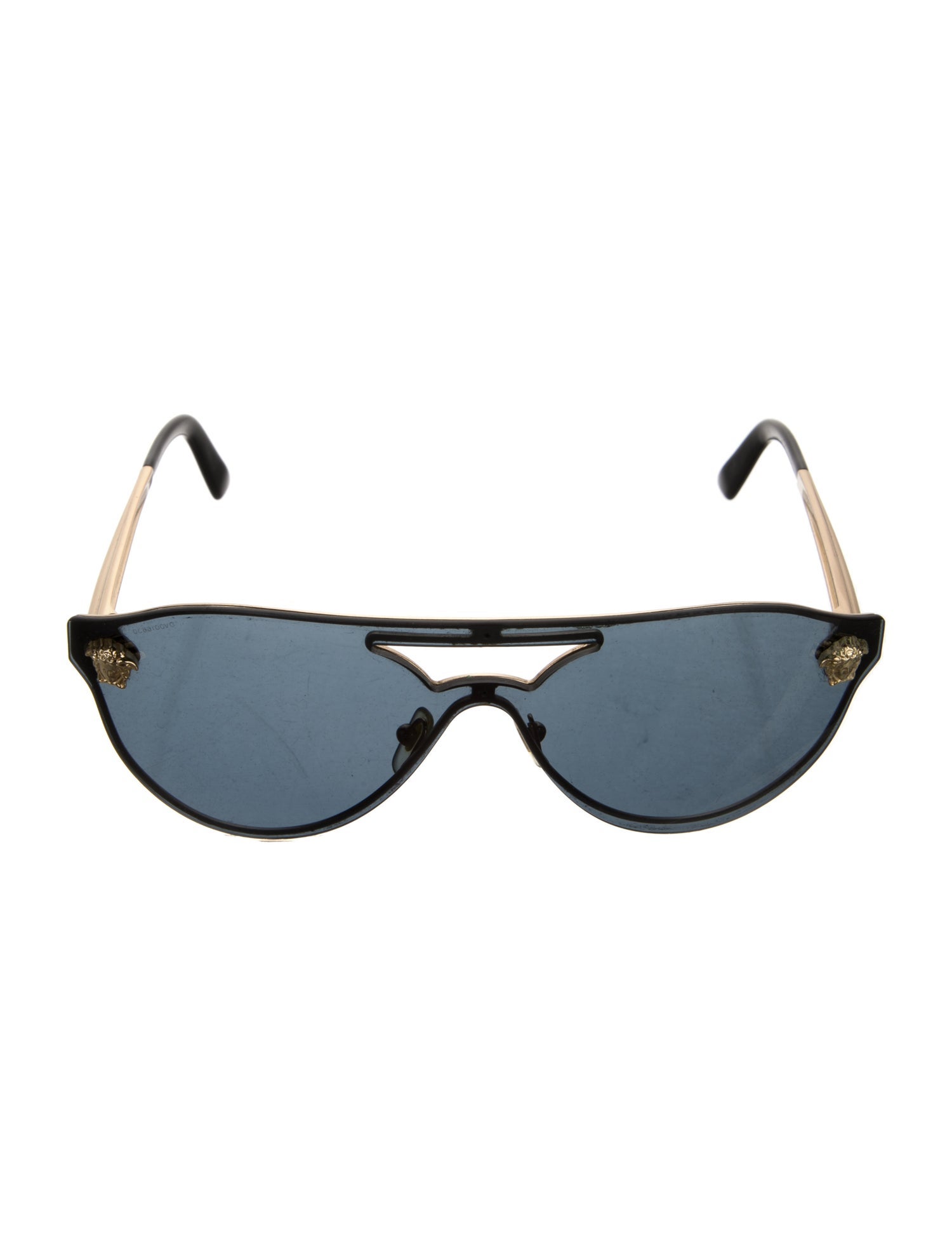 Versace Shield Tinted Sunglasses