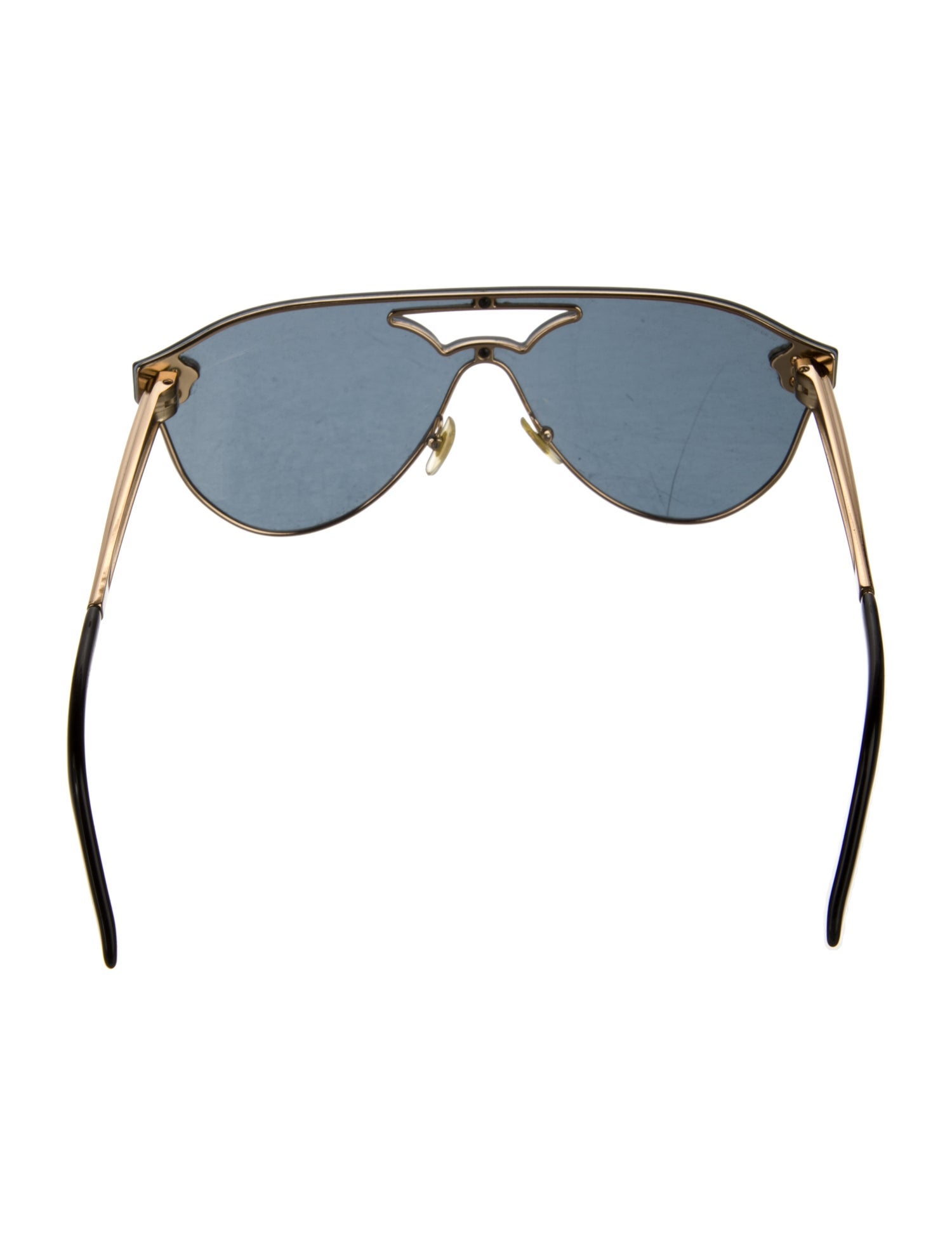 Versace Shield Tinted Sunglasses