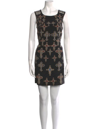 Versace Silk Mini Dress