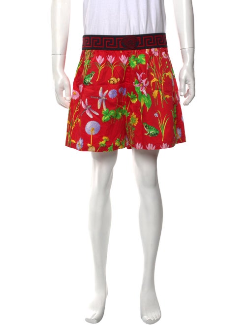 Versace Graphic Print Jogger Shorts