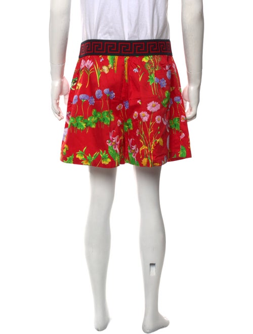 Versace Graphic Print Jogger Shorts