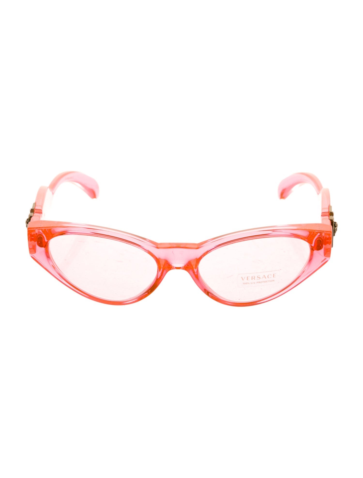 Versace Cat-Eye Mirrored Sunglasses