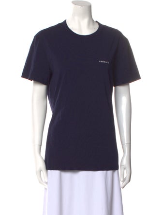Versace Crew Neck Short Sleeve T-Shirt