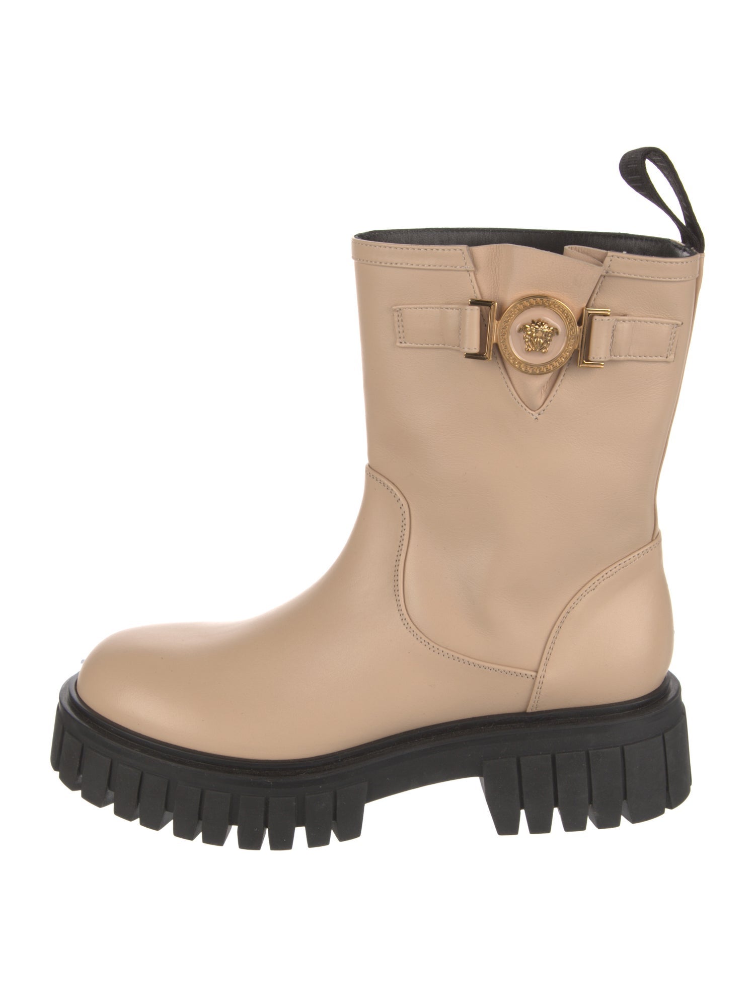 Versace Leather Boots