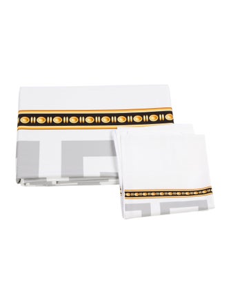 Versace King Sheet 4 Piece Set