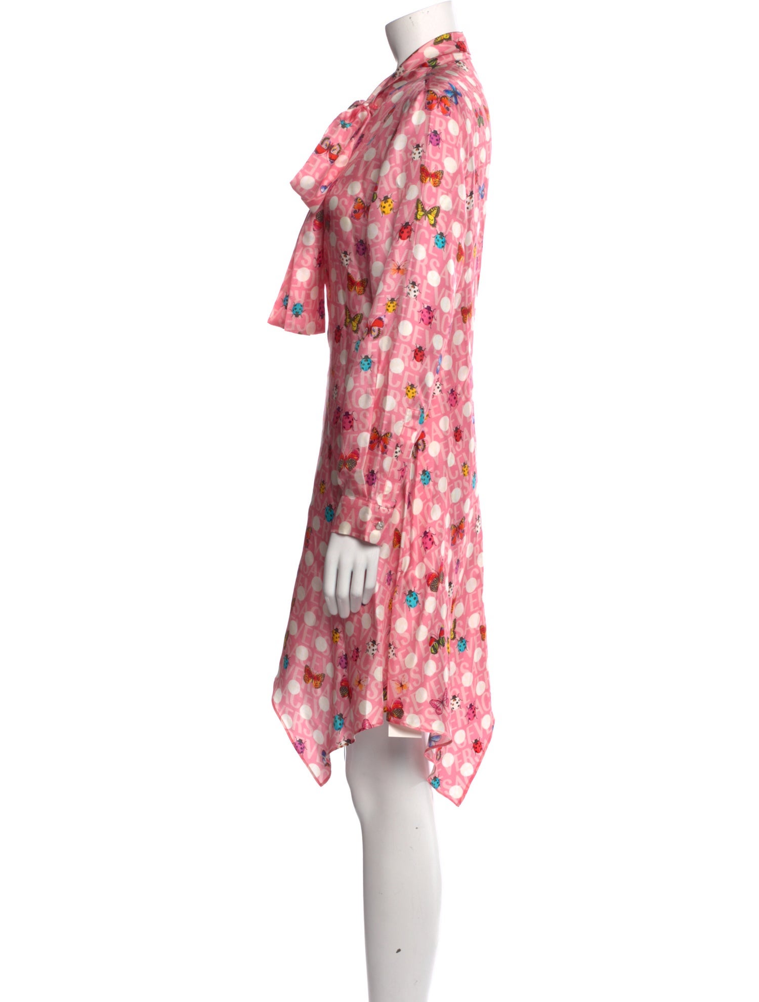 Versace Silk Mini Dress