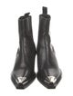 Versace Grecca Pattern Leather Western Boots