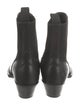 Versace Grecca Pattern Leather Western Boots