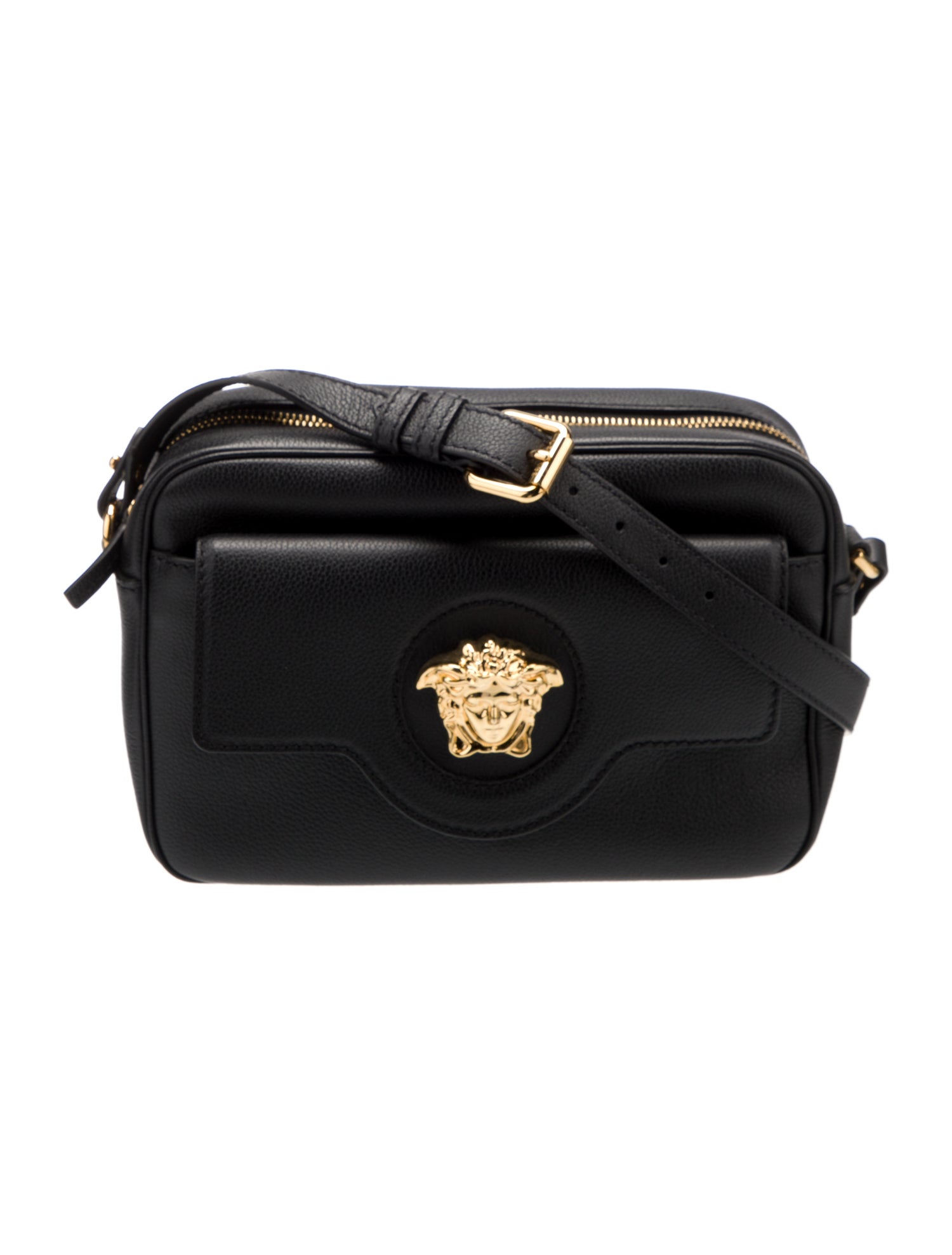 Versace Leather Crossbody Bag