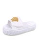 Versace Medusa Insignia Terry Cloth Slides