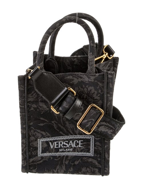 Versace Canvas Bucket Bag