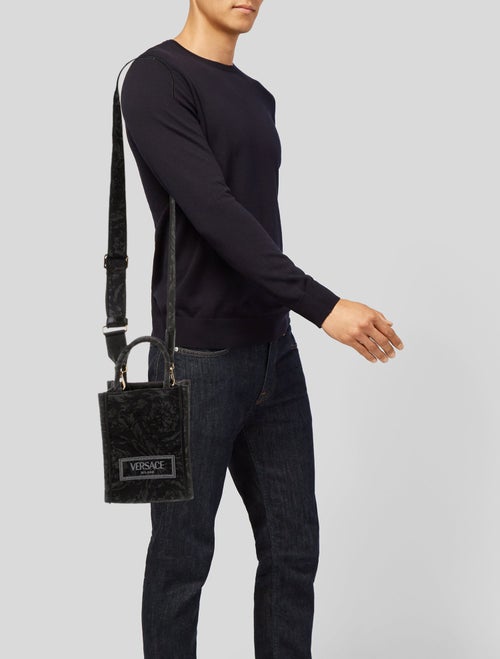 Versace Canvas Bucket Bag