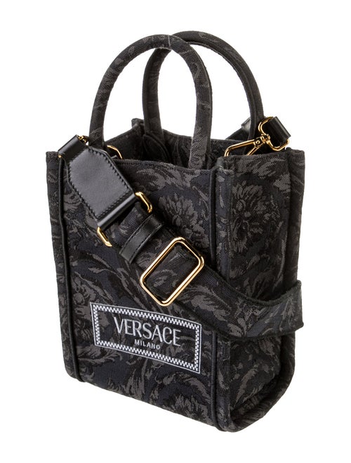 Versace Canvas Bucket Bag