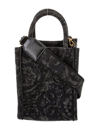 Versace Canvas Bucket Bag