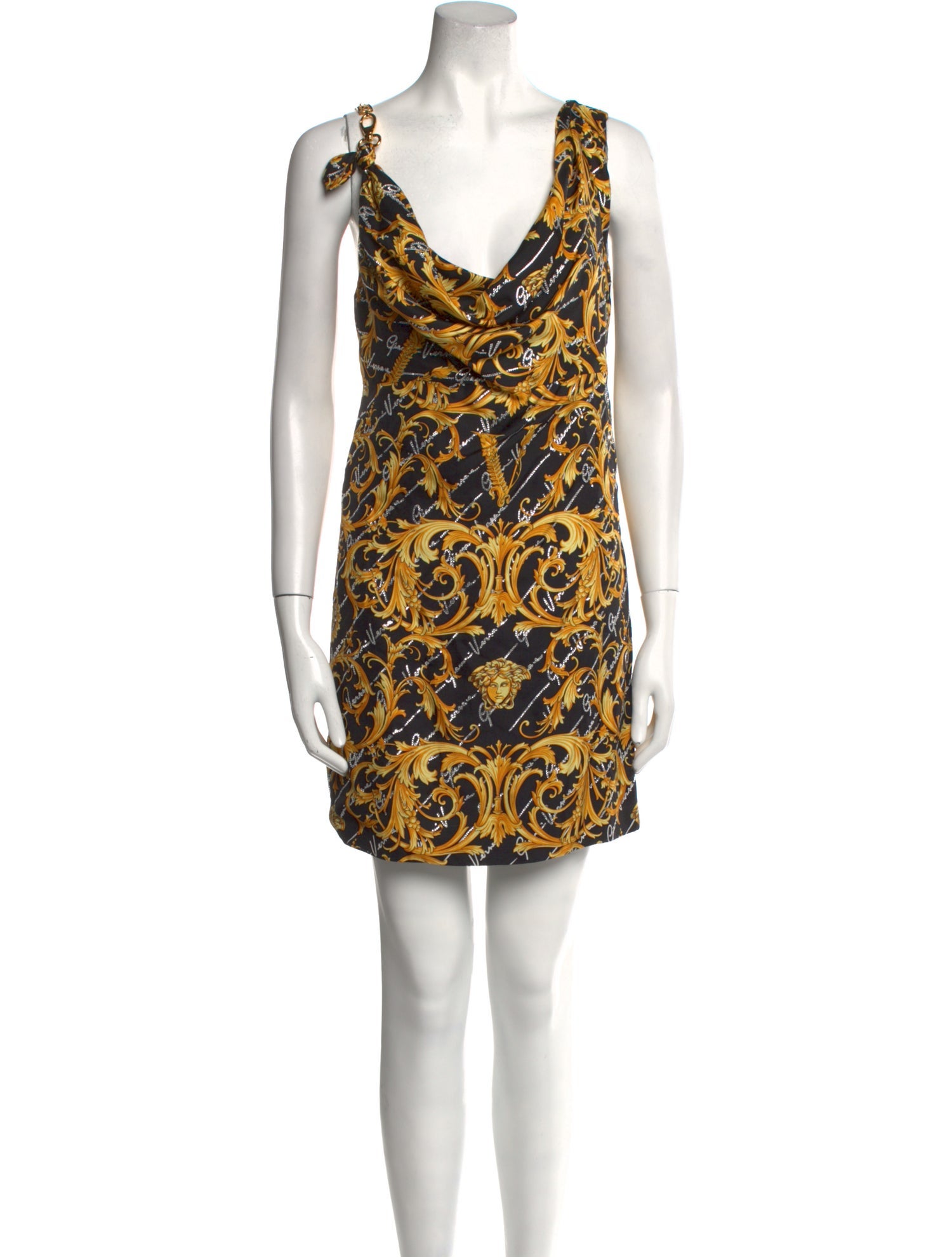 Versace Silk Mini Dress