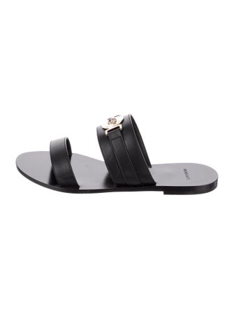 Versace Leather Slides