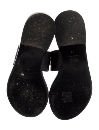 Versace Leather Slides