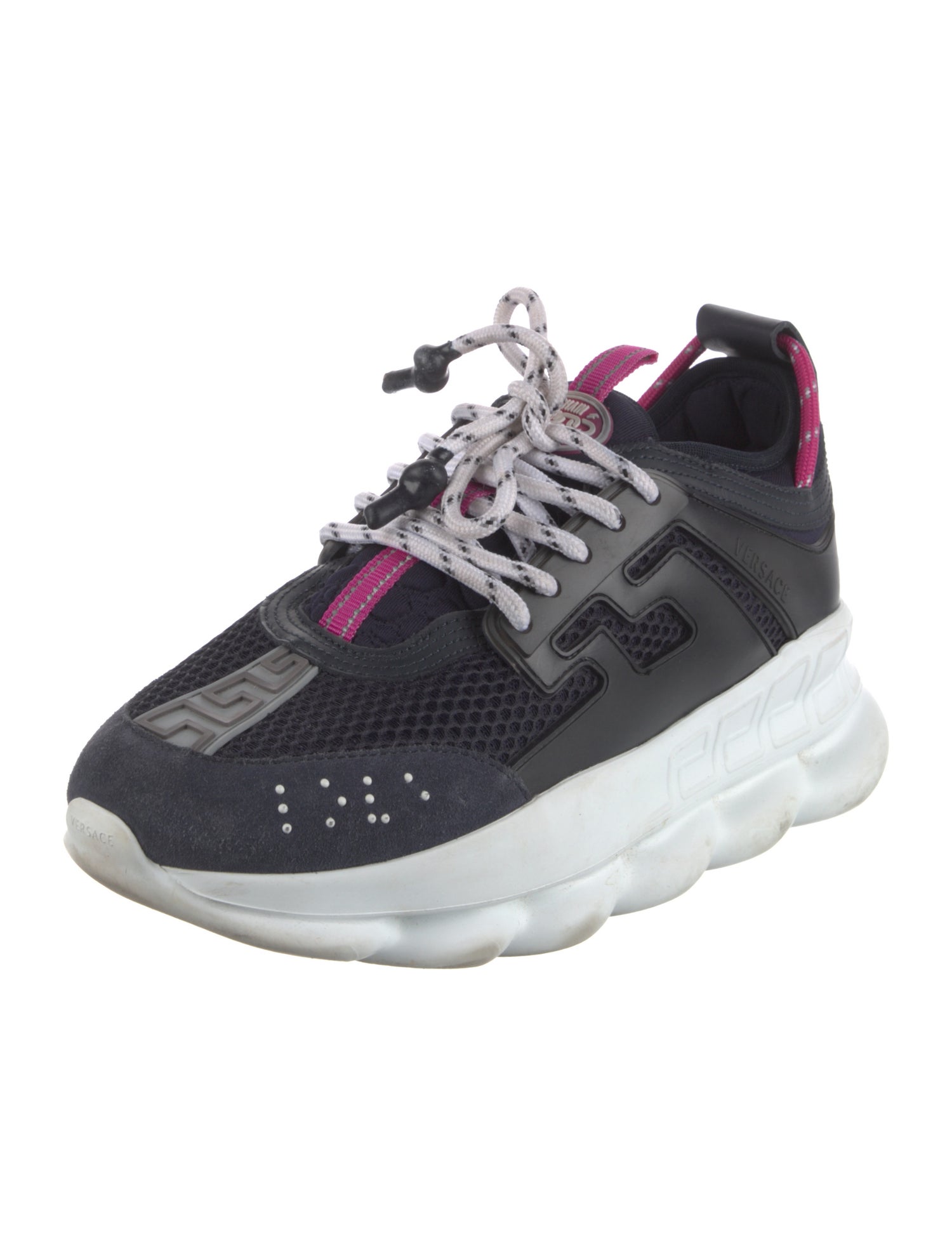 Versace Suede Sneakers