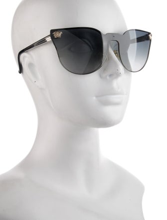 Versace Medusa Insignia Shield Sunglasses
