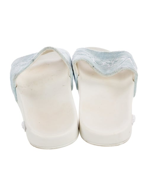 Versace Terry Cloth Slides