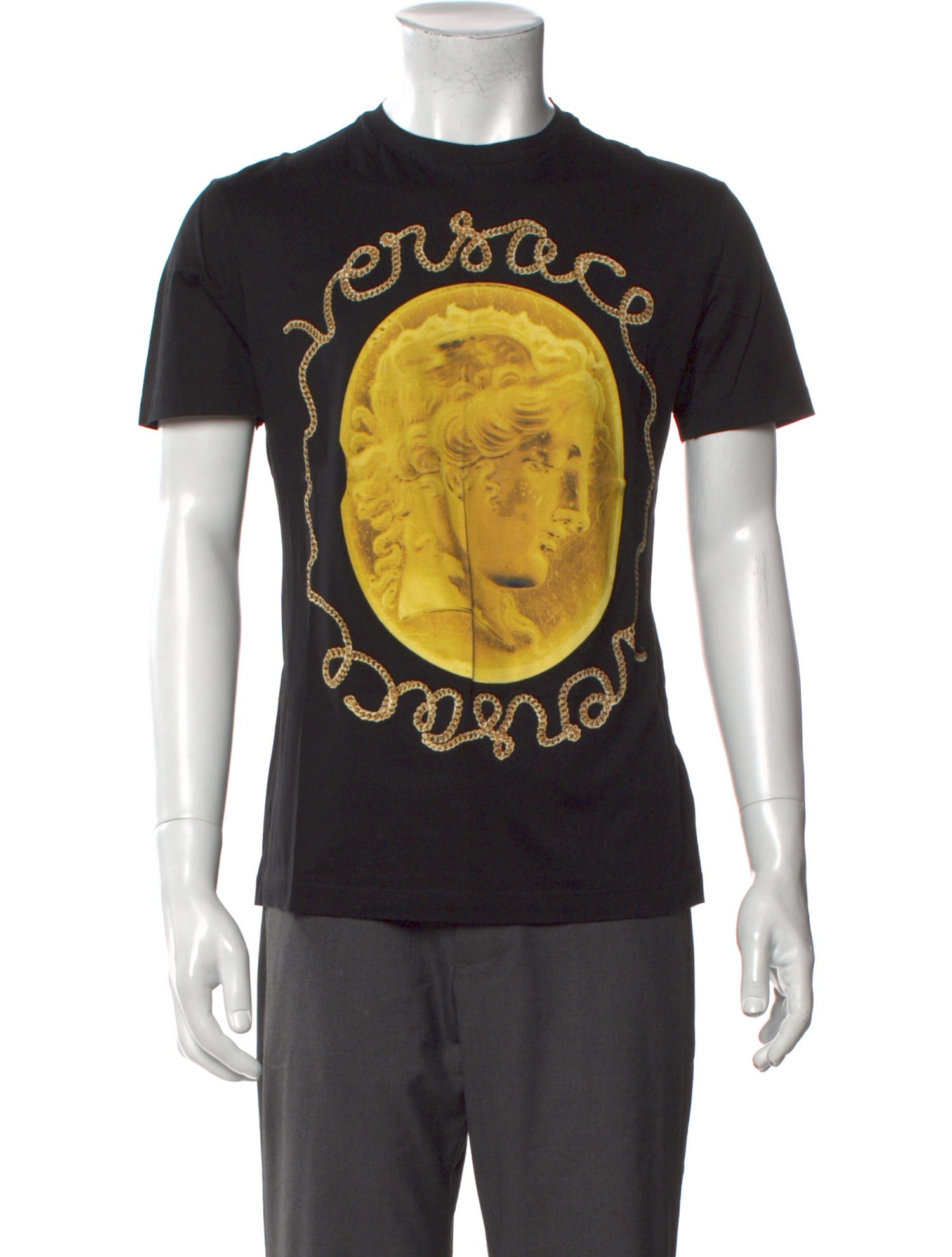 Versace Medusa Insignia Crew Neck T-Shirt