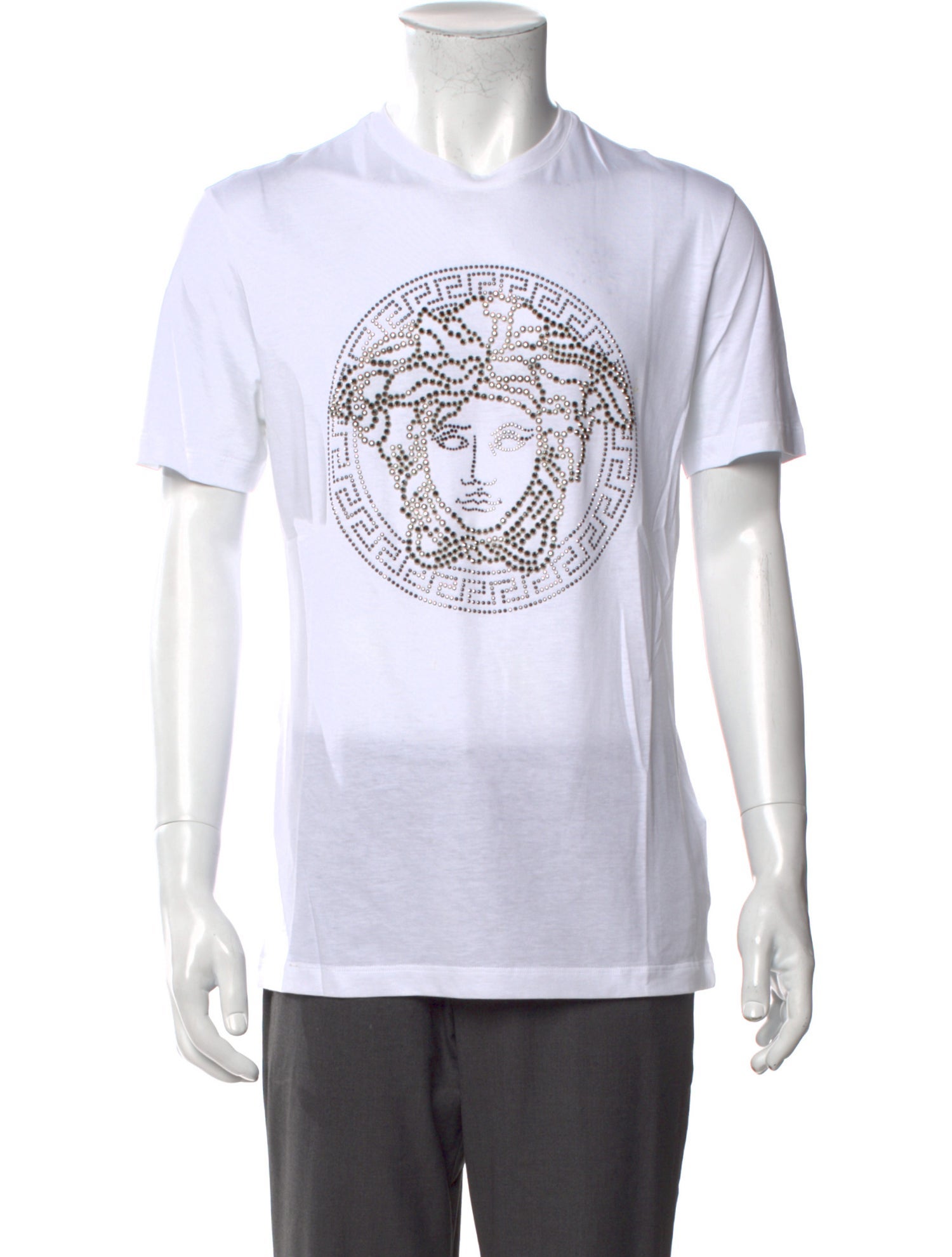 Versace Medusa Insignia Crew Neck T-Shirt