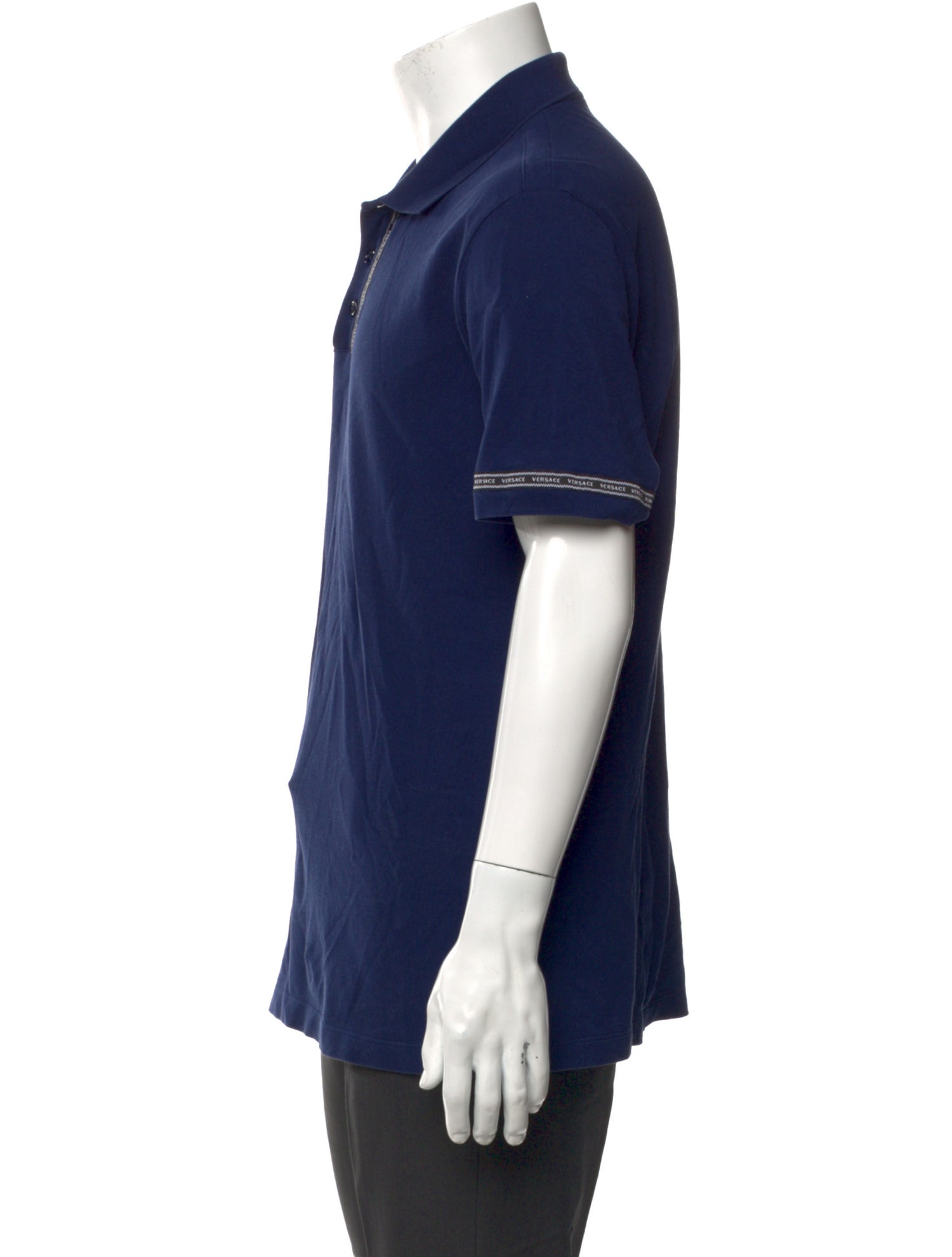 Versace Collar Short Sleeve Polo Shirt