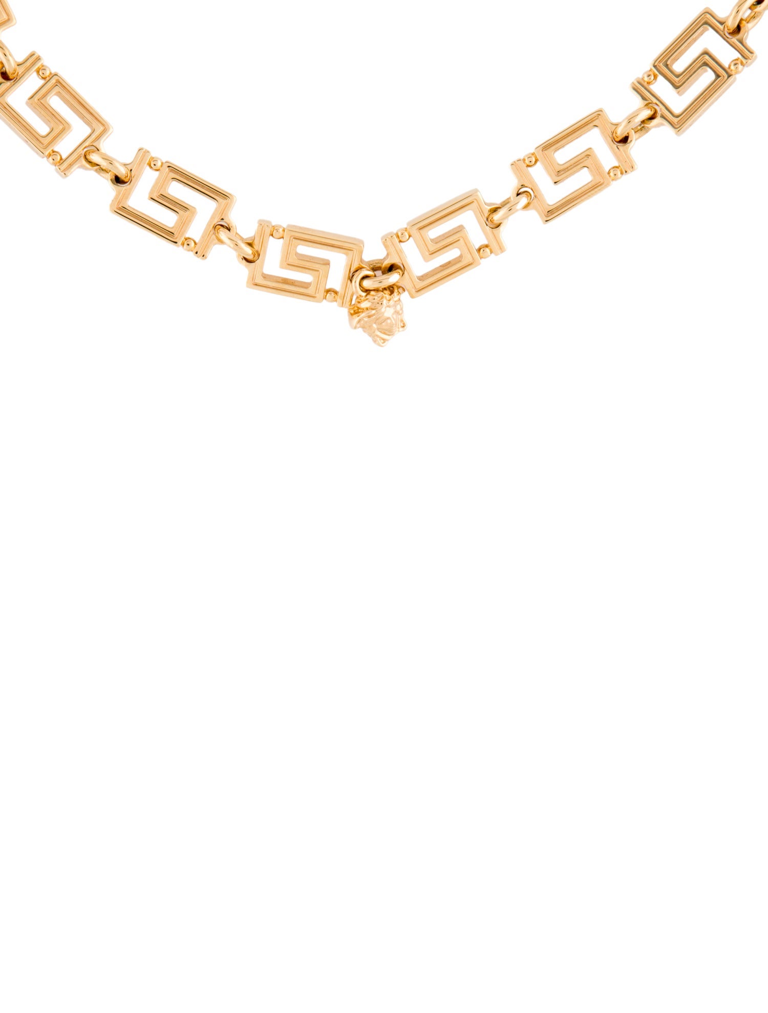 Versace Greca Chain Necklace