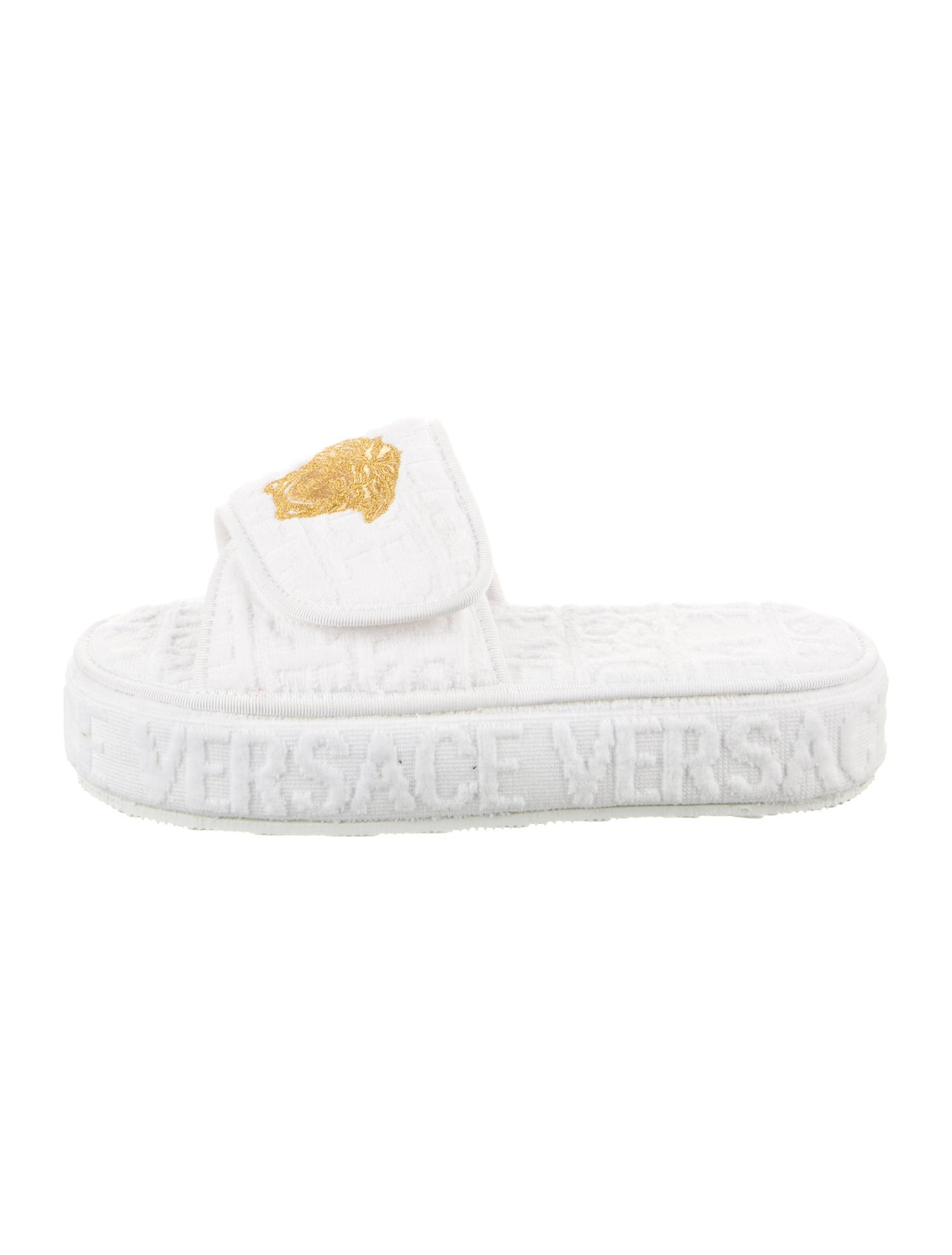 Versace Terry Cloth Slides