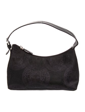 Gianni Versace Canvas Top Handle Bag