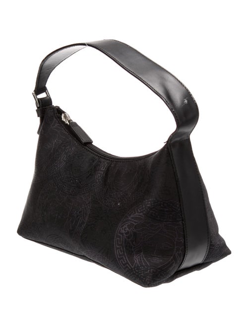 Gianni Versace Canvas Top Handle Bag