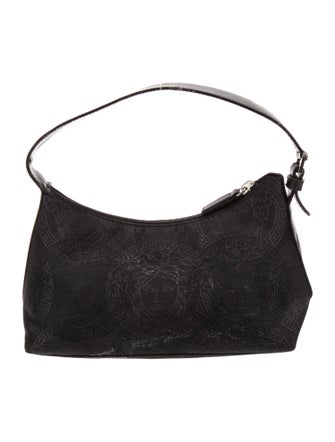 Gianni Versace Canvas Top Handle Bag