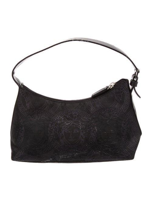 Gianni Versace Canvas Top Handle Bag