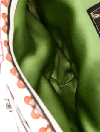 Versace Canvas Top Handle Bag