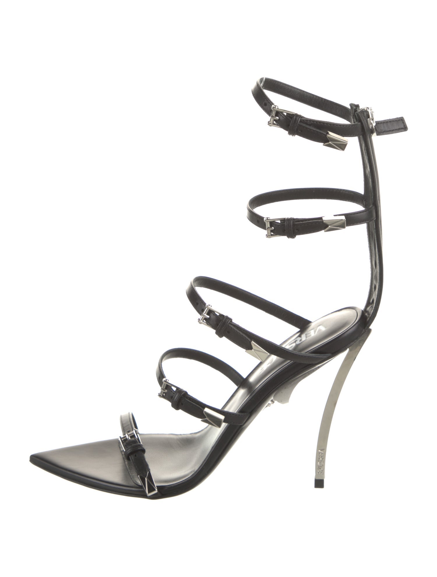 Versace Leather Gladiator Sandals w/ Tags