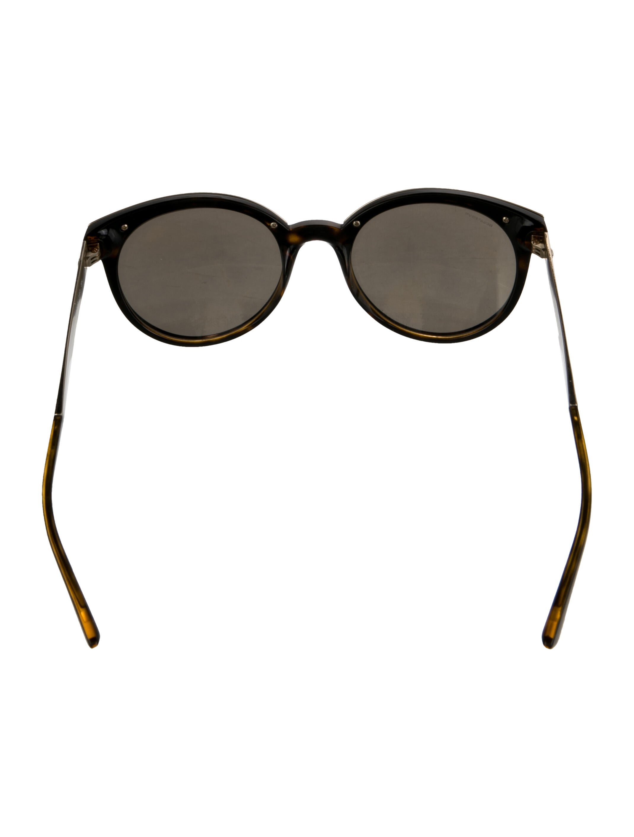 Versace Medusa Insignia Round Sunglasses