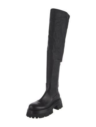 Versace Leather Boots