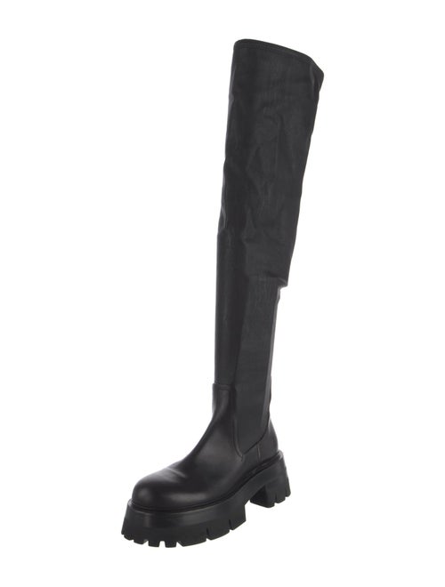 Versace Leather Boots