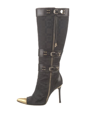 Versace Printed Boots