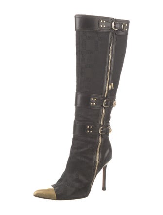 Versace Printed Boots