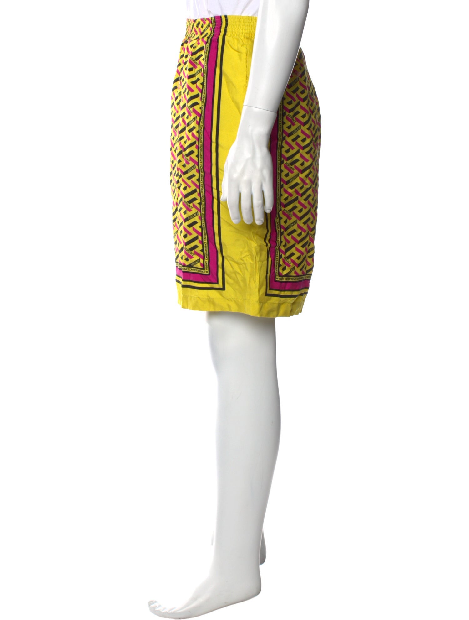 Versace Silk Jogger Shorts