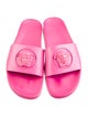 Versace Medusa Insignia Leather Slides