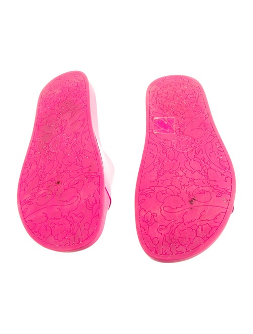 Versace Medusa Insignia Leather Slides