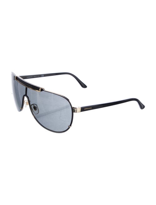 Versace Shield Tinted Sunglasses
