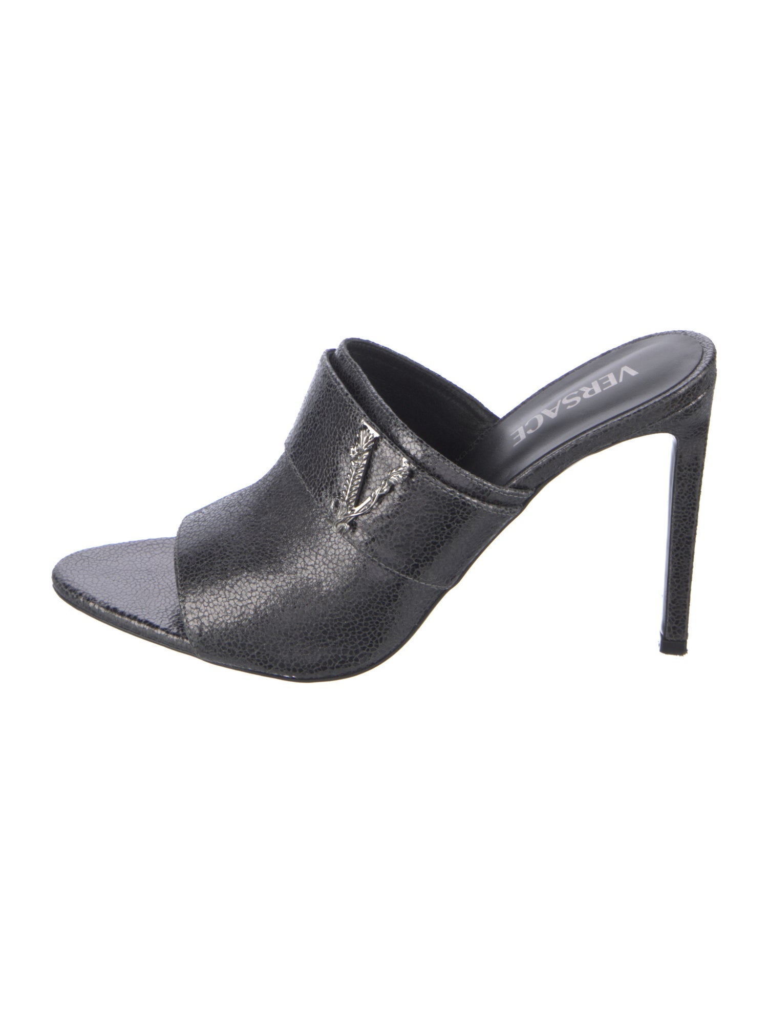 Versace Leather Slides