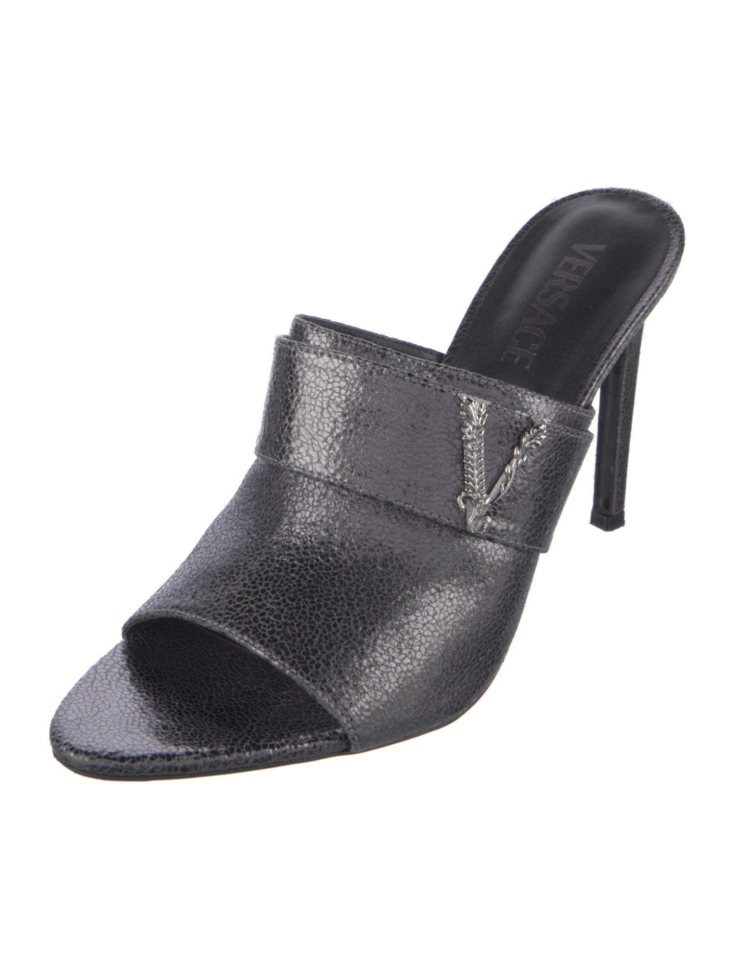 Versace Leather Slides