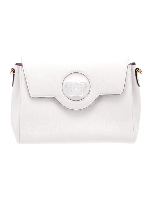 Versace Leather Top Handle Bag