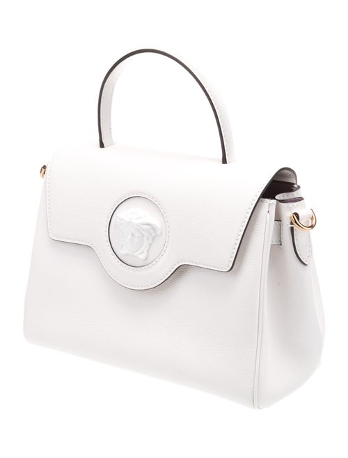 Versace Leather Top Handle Bag